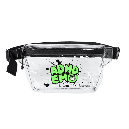 "ADHD EMO" Concert Bag in Acid Green