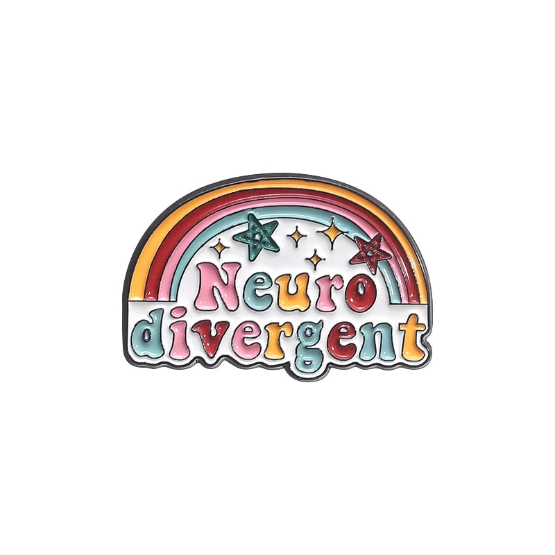 "Neurodivergent" Enamel Pin