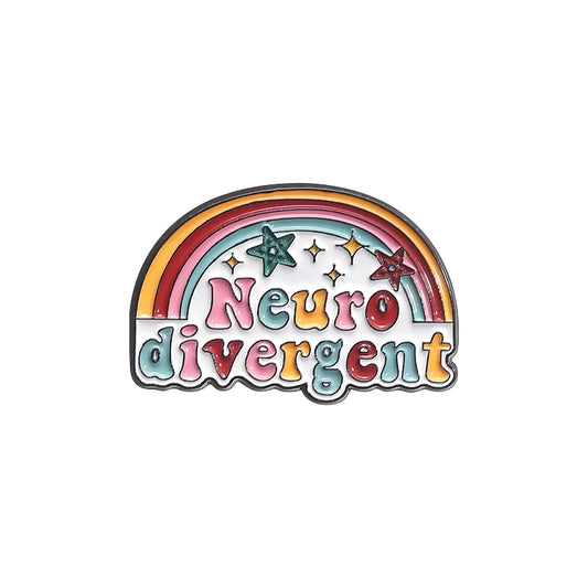 "Neurodivergent" Enamel Pin